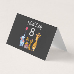 Now I am 8 years old 8th Birthday at the Zoo