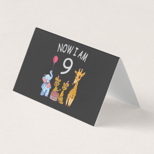 Now I am 9 years old 9th Birthday at the Zoo