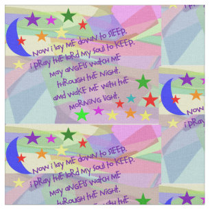 Now I Lay Me Down To Sleeps Fabric
