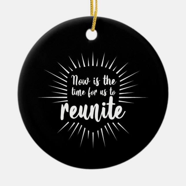 Now is the Time Ornament (Front)