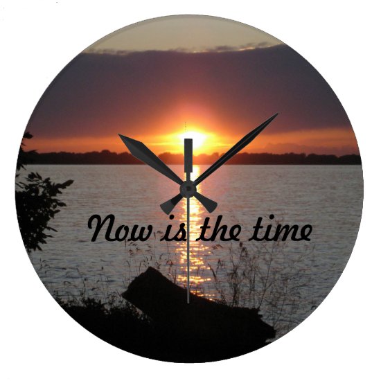 Now is the Time Wall Clock