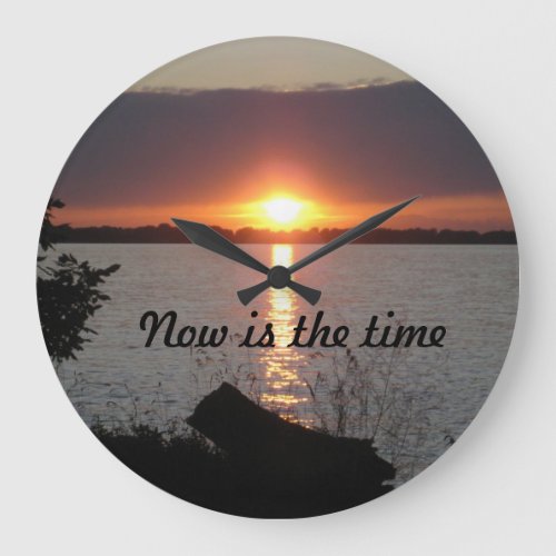 Now is the Time Wall Clock