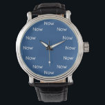 Now is Zen™ - Change Background Color Watch<br><div class="desc">The Now is Zen™ Watch - the perfect watch for those who practice Mindful Meditation, study Zen Buddhism, Taoism or other Eastern philosophy, or have simply learned that time is just an illusion and that there really is no such thing as past or future, only "now". So don't worry about...</div>