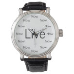 Now Is Zen™ Live For Now Watch at Zazzle