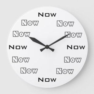 Now Large Clock