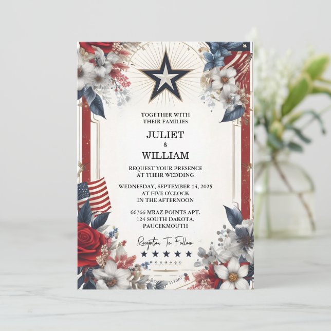 Now Navy Army War Marine Tactical Military Wedding Invitation Zazzle