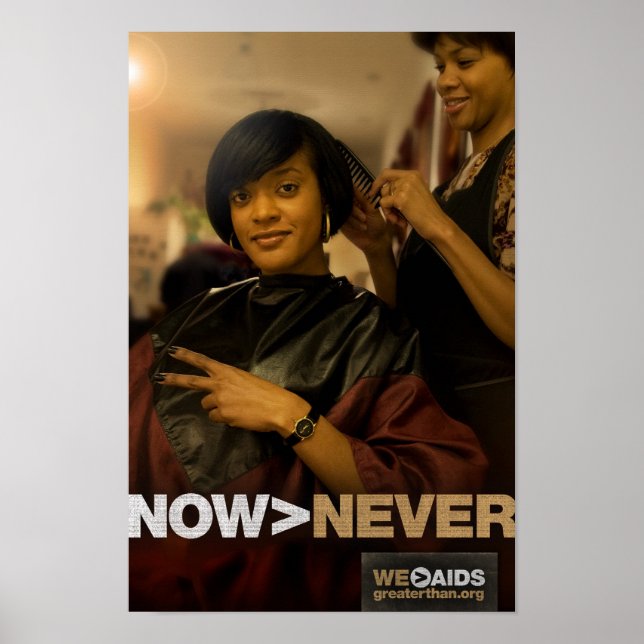 Now > Never Salon Poster (Front)