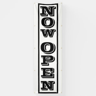 Now Open Banner