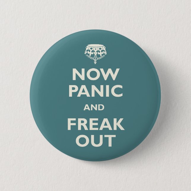 Now Panic And Freak Out Button (Front)
