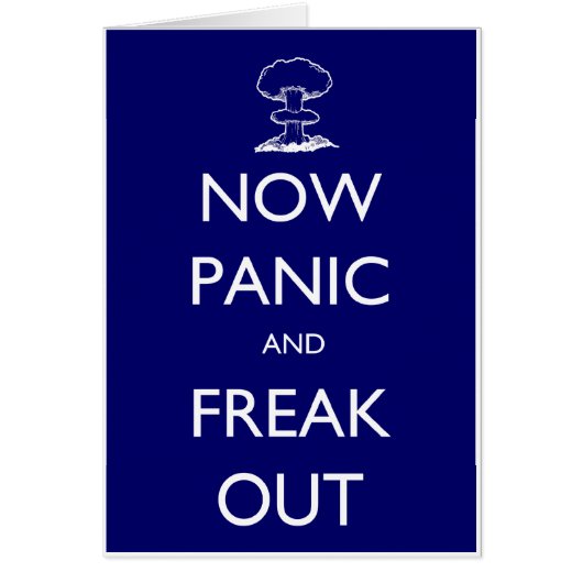 Now Panic and Freak Out Cards (Front)
