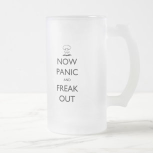 'Now Panic and Freak Out' mushroom cloud stein