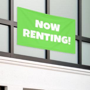 Now Renting Banner