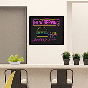 Now Serving Food LED Sign