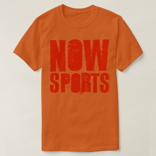 Now Sports T-Shirt (Design Front)