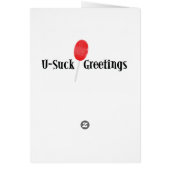 Now That You've Gone Cards (Back)
