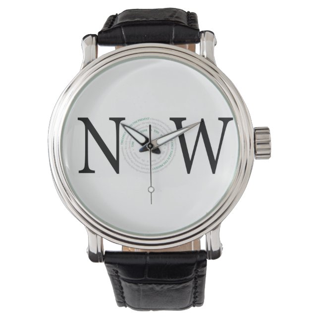 NOW: The Only Time is the Present Watch (Front)
