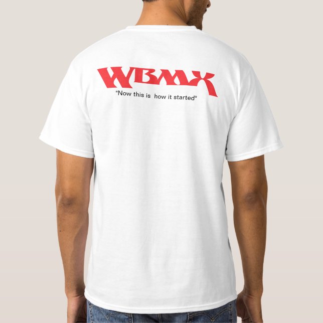 Now This Is How It Started - WBMX T-Shirt (Back)