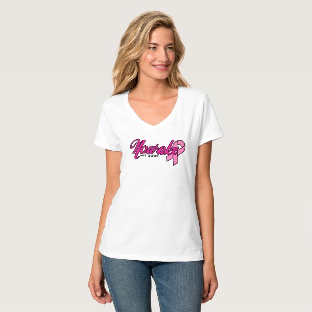 NOWAKE White V BCA Edition Shirt (Front Full)