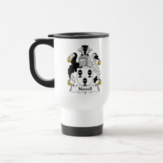 Nowell Family Crest Travel Mug