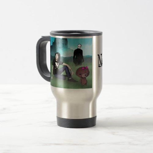 Nowhere travel mug