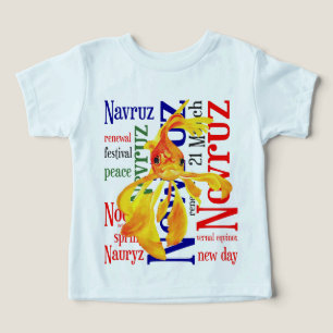 Nowruz Fish of Renewal Toddler T-shirt