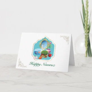 Nowruz greeting card