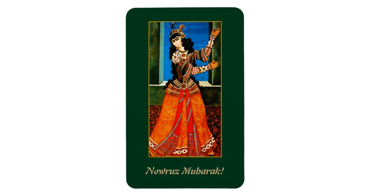 Nowruz Mubarak. Persian New Year Gift Magnet | Zazzle.com