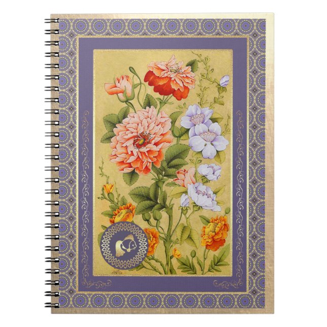 Nowruz Mubarak. Persian New Year Gift  Notebook (Front)