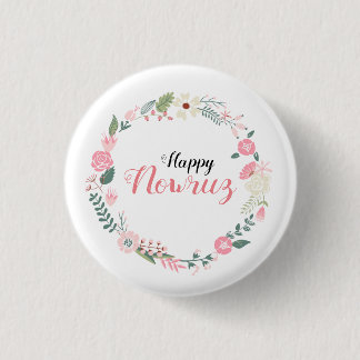 Nowruz Persian Happy Newyear Button