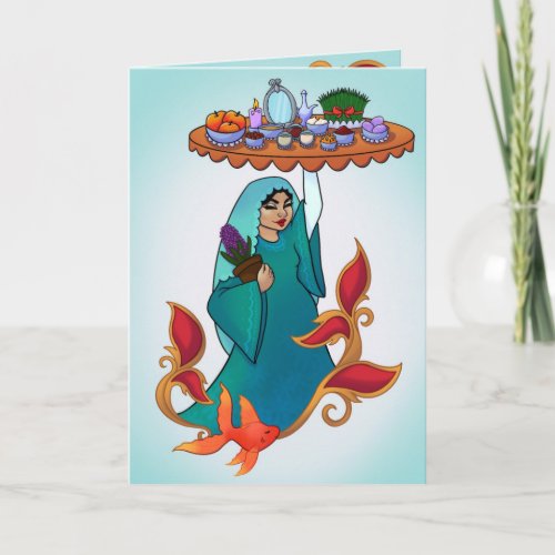 Nowruz Persian New Year Greeting Card