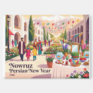 Nowruz Persian New Year Iran Magnet