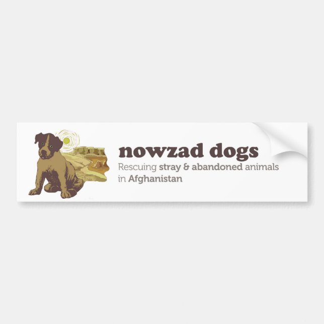 Nowzad Dogs Bumper Sticker (Front)