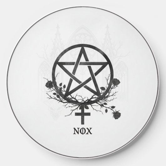 NOX pentagram inverted venus wireless charger (Front)