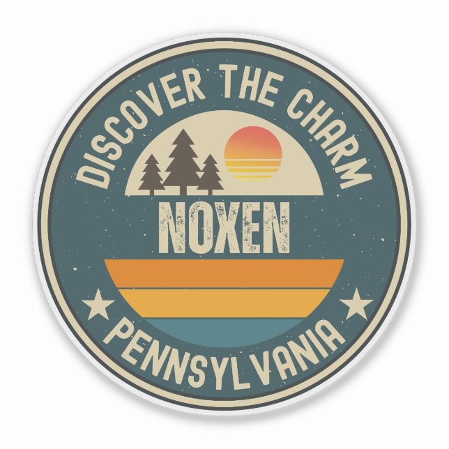 Noxen, Pennsylvania Sticker (Front)