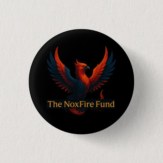 NoxFire Fund Badge Button (Front)