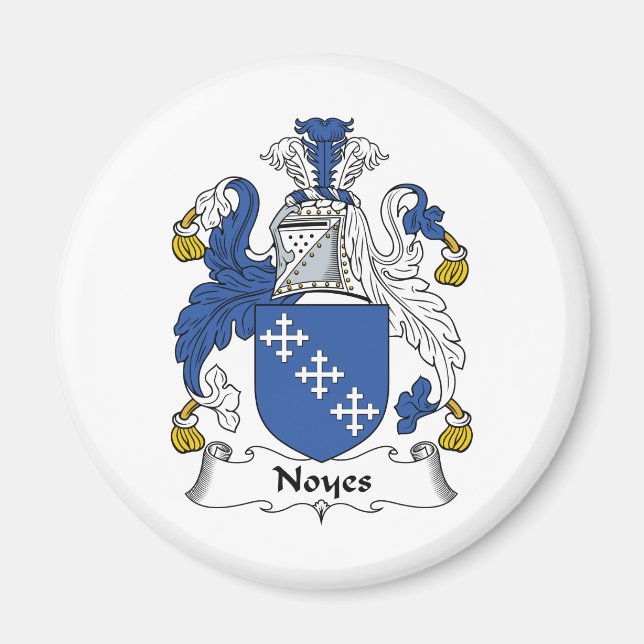 Noyes Family Crest Magnet (Front)