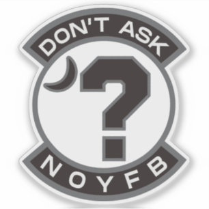 "NOYFB" Custom-Cut Sticker