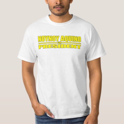 noynoy aquino for president shirt 3
