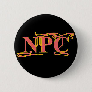 NPC Do Not Maim Rob or Kill Funny RPG Button