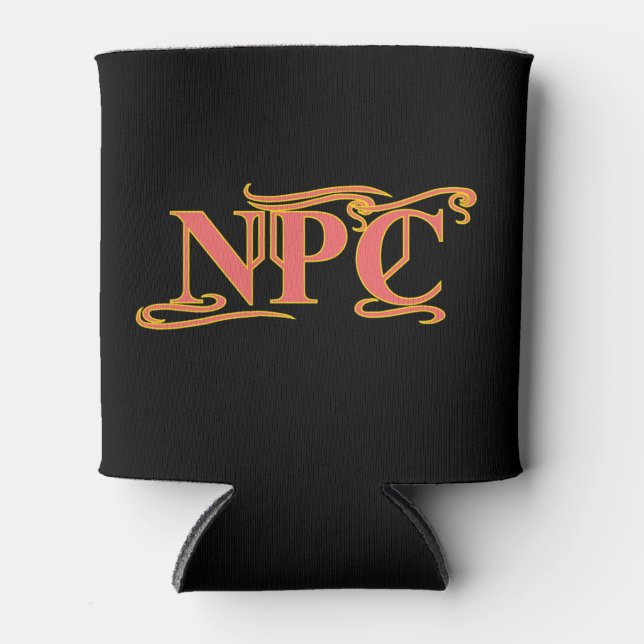 NPC Do Not Maim Rob or Kill Funny RPG Can Cooler (Front)