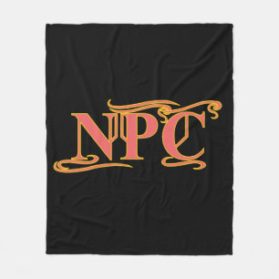 NPC Do Not Maim Rob or Kill Funny RPG Fleece Blanket