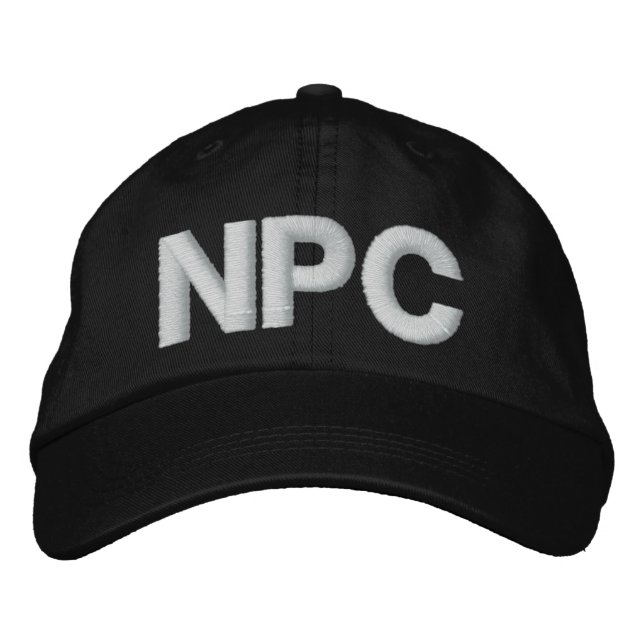 NPC EMBROIDERED BASEBALL HAT (Front)