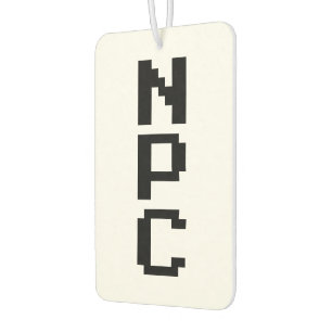 NPC - Non Playable Character Air Freshener