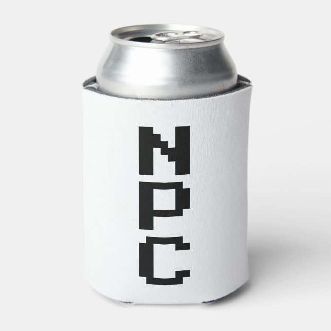 NPC - Non Playable Character Can Cooler (Can Front)