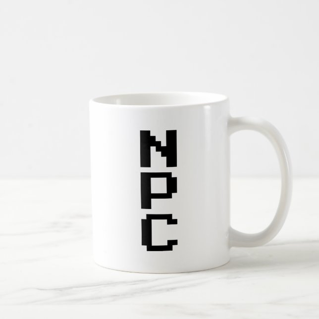 NPC - Non Playable Character Coffee Mug (Right)
