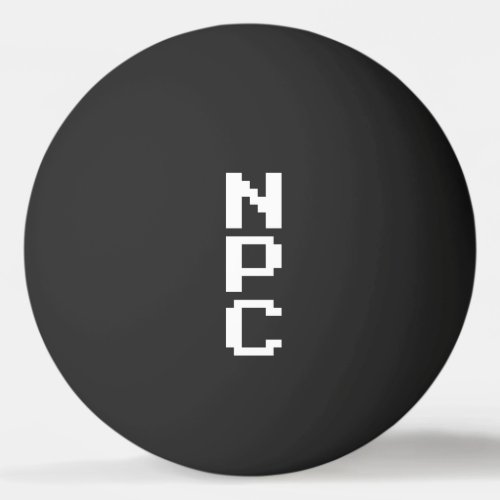 NPC _ Non Playable Character Ping Pong Ball
