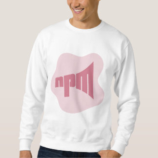 NPM Pink Blob Logo Sweatshirt