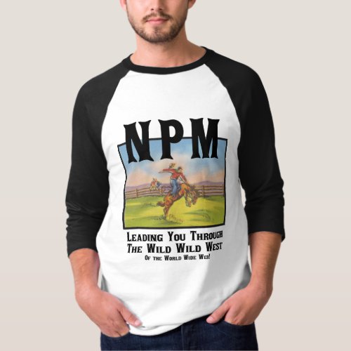NPM Wild West Raglan T_Shirt