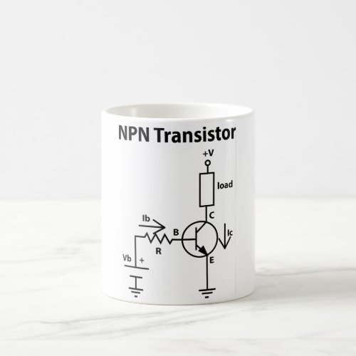 NPN Transistor Mug
