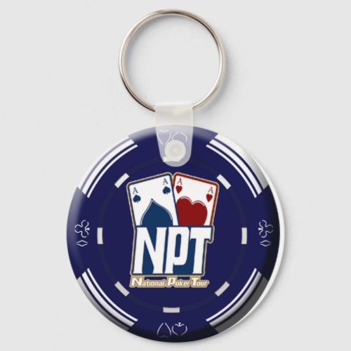 NPT Chip Design Keychain